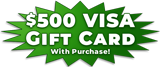 $500 visa gift card with vehicle purchase and a visit to the money machine